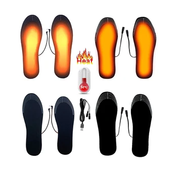 USB Стелки За Обувки С Подгряване, Електрически Топло За Краката, Топло За Чорапи, Миещи Спортни Отопление Топлинни Стелки За Крака