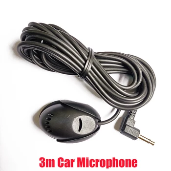 Авто Аудио Микрофон, 3,5 мм Външен Микрофон за Кола За Главното Устройство с поддръжка на Bluetooth Стерео Радио GPS DVD Mikrofo / Microfon