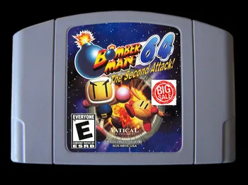 64-битова игра ** Bomberman 64 - Втората атака (на английски език!! Версия за САЩ !! )