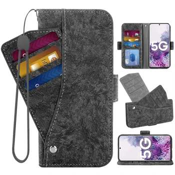 Кожен калъф-портфейл с панти капак За Samsung Galaxy A12 A22 A32 4G A42 5G A52 A72, Магнитен Държач за карти, джоб за телефон на 22 32 42 52 72