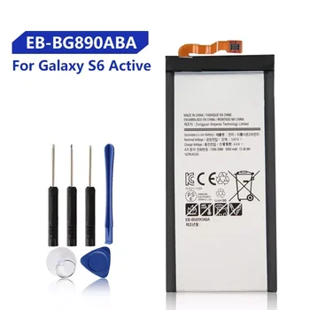 Батерия За Samsung Galaxy G870A G890A S6 Активна Акумулаторна Батерия за телефон EB-BG890ABA 3500 mah