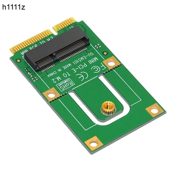Mini PCI-E до M. 2 Адаптер Конвертор Такса за Разширяване на M. 2 NGFF Ключ E Интерфейс За M. 2 Безжични Bluetooth и WiFi Модул за Преносими КОМПЮТРИ