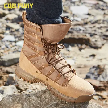 CQB.FURY/ мъжки Тактически обувки, Dr. обувки, Мъжки Военна Защитни Обувки за работа в Пустинята, Спортни Обувки за катерене, мъжки улични обувки