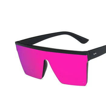 Извънгабаритни Дамски Слънчеви Очила са Модерни Слънчеви Очила С Големи Рамки Ветроупорен Нюанси Мъжки слънчеви Очила За Шофиране С Плосък Покрив UV400 Oculos De Sol