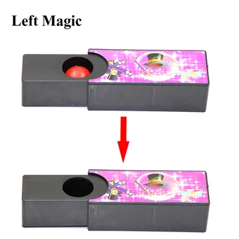 Черна Магическа ковчег - магическа ковчег Празни кутии от света магическа играчка-отблизо Фокуси жонгльори ментализм E3081