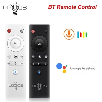 UGOOS Дистанционно Управление БТ Гласова Подмяна на Air Mouse за AM7 AM6B Plus X3 X4 Pro Plus Android TV Box Google Voice TVBox