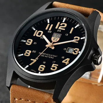 Марк Sport Militar Uhren Mode Lassig Quarzuhr business analyst procure to pay Аналогов Männer 2022 Neue SOKI Luxus Armbanduhr Relogio Masculino