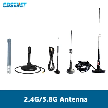 2,4 G 5,8 G Антена Wifi CDSENET Издънка Антена От Фибростъкло Atenna 5dBi SMA-J 2,4 G Антена Серия За Безжичен Модул
