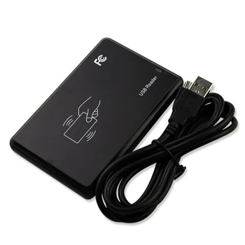 USB RFID 1 Бр 125 khz Четец за Смарт карти, Преносим Безконтактен Сензор за близост EM4100 SGA998