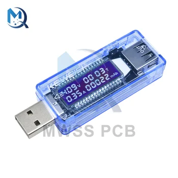 3,5 В 7 USB Тестер Дигитален Дисплей Ток Напрежение на Зарядното Устройство, Обемът на Д-Бързо Зареждане на Power Bank Метър Волтметър За Arduino