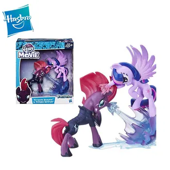 Hasbro My Little Pony Фигурки на Героите Twilight Sparkle Буря Костюм Kawai Модел на КУКЛА Пони Детски Играчки за Коледни Подаръци