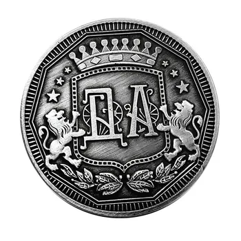 Иконата на решения на руски език Да/Не Хули Зависи от Антични монети с Изображение на Лъв Корона Възпоменателни Монети