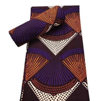 2022 Анкара африкански щампи батик pagne истински восък кърпа Африкански стил 100% памук, високо качество на тъканите 6 ярда