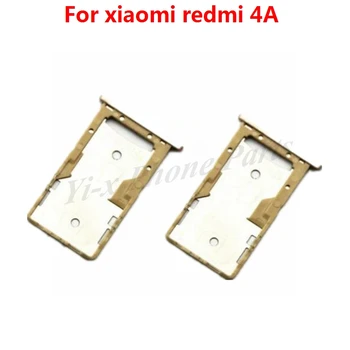1бр За Xiaomi Redmi 4A Тава За SIM-карти Micro SD Държач За Карти Слот Гнездо за Адаптер