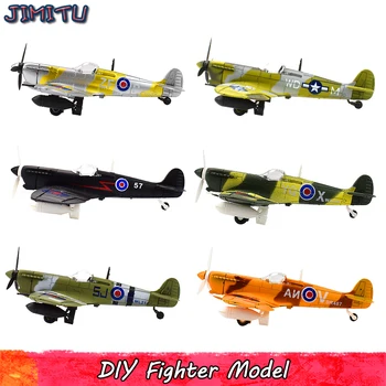 Колекция от Модели Изтребители Spitfire, Играчки за Деца, Комплекти от Модели на Самолети 
