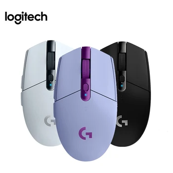 Безжична Мишка Logitech G304 2,4 G Компютърни Мишки 200-12000 dpi Ръчна Микро Мишката 6 Програмируеми Бутони Геймърска Оптична Мишка