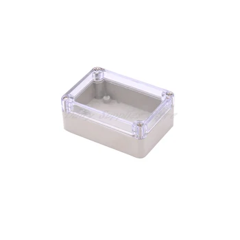 1бр 85x58x35 мм, Пластмасов корпус, Защитен захранващ калъф Прозрачен капак Корпус на уреда Външна инсталация водоустойчива кутия