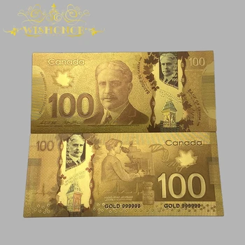 10 бр./много Добра Банкноти Канада 1 10 100 Канадски долар Банкноти 24 До Златна Колекция