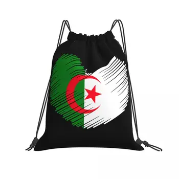 Чанти На Съвсем Малък Спортна Чанта Флаг На Алжир Гореща Разпродажба Раница R345 Раница Хумор Графичен