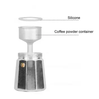 Смяна на аксесоари кафе Уплътнение за запечатване пръстени силикон 2Пкс за саксията Moka