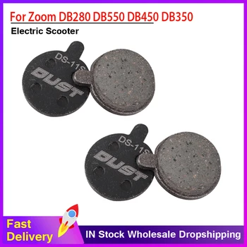 1/2 Отношение на велосипедни дискови накладки за Zoom DB280 DB550 DB450 DB350 (Органична смола, полуметалл, спеченный метал) Черен