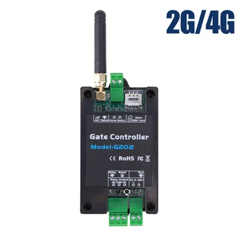 GSM 4G/2G дистанционно управление G202 с Едно Реле За отваряне на Плъзгащи се Люлка Гаражни врати (Замени RTU5024)