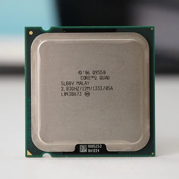 Четириядрен процесор Core 2 CPU Q9550 12M Cache, тенис на LGA775 процесор с честота 2,83 Ghz