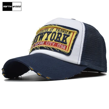 [NORTHWOOD] нюйоркската Окото бейзболна шапка за Мъже и Жени, Лятна бейзболна шапка в стил хип-хоп, Шапка за татко, Капачката на шофьор на камион, Шапка Homme