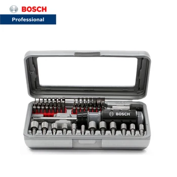 Bosch Бормашина от 46 теми, Шестостенни Отвертка С Механизма на палеца, Комбиниран Набор от Инструменти, богат на функции Коване От Хромованадиевой Стомана