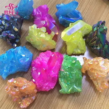 Розова Аура Quartz Crystal Касетъчни Камъни И Подарък 1 бр.