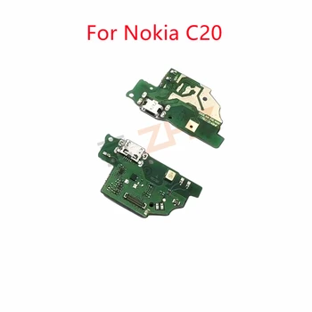 за Nokia С20 USB Зарядно Устройство, Порт за Докинг Конектор Печатна Платка Лента Гъвкав Кабел ремонт на екрана на телефона резервни части