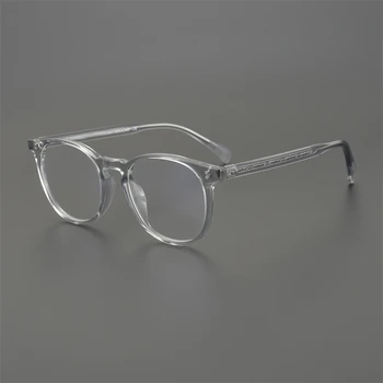 OV5298 Унисекс Рамки за очила, Мъжки, Женски Кръгли Реколта Оптични Компютърни очила Finley Esq. Очила за лечение на късогледство по лекарско Предписание