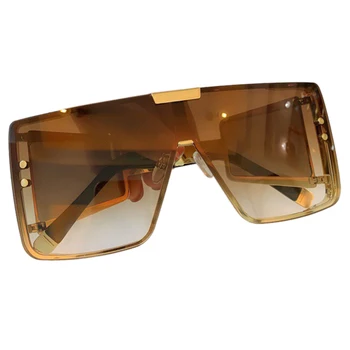 Цели Квадратни Слънчеви Очила Дамски Извънгабаритни Градиентные Черни Слънчеви Очила Тенденция на Мъжки Дамски Маркови Дизайнерски Нюанси UV400