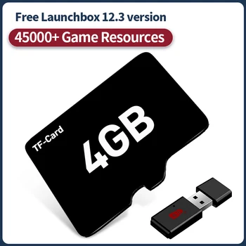 Launchbox 4G TF карта с 45 000 + ретро игри и система LaunchBox подходящ за PS1 /PS2 /PS3 /GameCube /СС/WII/WIIU. И т.н