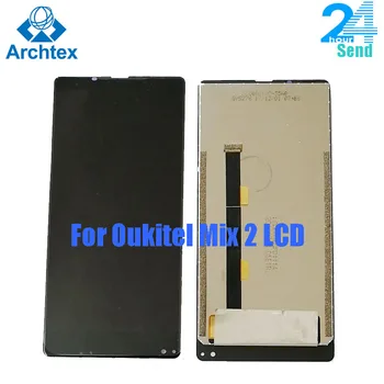 За 100% Оригинално Oukitel Mix 2 LCD дисплей + тъч екран Дигитайзер В Събирането на Резервни Части 5,99 инча + инструменти