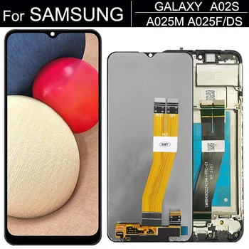 За Samsung Galaxy A02s A025 LCD дисплей с рамка Дисплей Сензорен Екран на Таблета На Samsung A02s A025M A025F/DS A025G/DS A025M LCD Дисплей