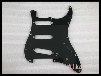 Нико Черно 3-СЛОЙНЫЙ Тампон За електрическа китара За Fender Strat Стил електрически китари Безплатна Доставка на Едро