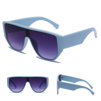 Нова тенденция, модерни дамски слънчеви очила за улична стрелба, слънчеви очила с големи рамки, широки цели лещи, слънчеви очила, ежедневни слънчеви очила
