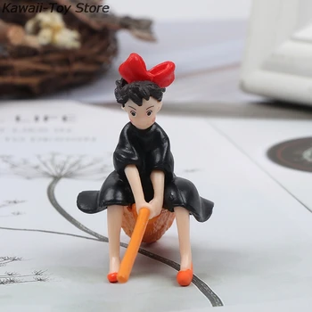 Действието На Хаяо Миядзаки Аниме Кики Обслужване Модел Играчки Фигурки Кики Тоторо Мей И Юе Модел Бижута, Играчки За Деца