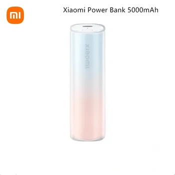 Xiaomi Power Bank MINI 5000 ма Версия за Червило 20 W MAX Type-C Бързо Зареждане на Mi Powerbank 5000 За iPhone 12 13 14 Pro
