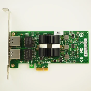 82576-T2 PCI-E 1X Гигабитная мрежова карта Gigabit ethernet Сървър Ethernet Мрежов адаптер X1-X16 Двухпортовая карта RJ-45