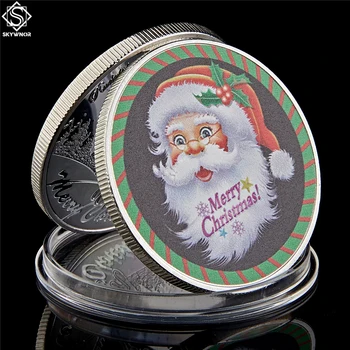 Сладък 2022 Снежен Човек Сребърен Медальон Празник На Всички Весела Коледа Зимния, Снежен Човек На Стойността На Сребърни Монети Сбирка Украса
