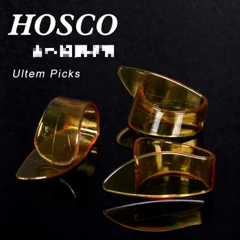 Hosco UL-TM Ultem Thumbpick с 2 размери, достъпни за невротрансмитер за акустична китара, произведено в Япония Невротрансмитер невротрансмитер