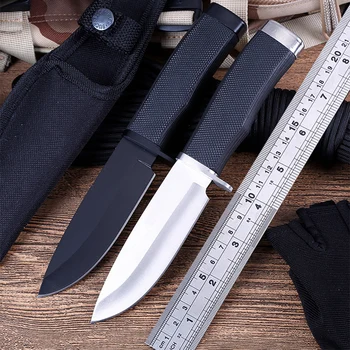 Безплатна доставка Водолазен нож гамаши прав нож Открит малък инструмент за оцеляване директни ножове Ниска цена