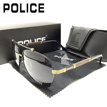 POLICE 2022 Поляризирани Слънчеви Очила Маркови Дизайнерски Мъжки Слънчеви Очила За Шофиране Мъжки Слънчеви Очила За Мъже Ретро Евтини Луксозни UV400 Gafas