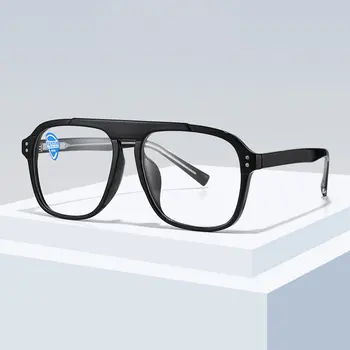 Модерни Оптични Очила с защита От синьо Лъчи, Ново Записване, Пластмасови Рамки За Очила, Очила с пълна Рамки, Мъжки и женски Стил