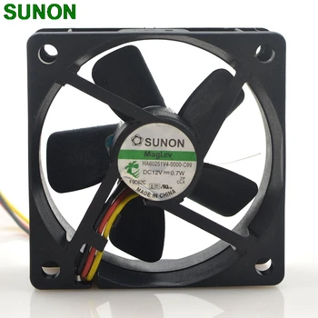 За Sunon HA60251V4-0000-C99 6 см 6025 60 мм вентилатор за постоянен ток 12 v 0,7 W Безшумен вентилатор на магнитна висулка