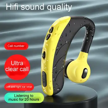 P13 Wireless Earphones Bluetooth-съвместимостта 5.0 Earphone Noise Reduction Mini Ear Hook Headphone безжични слушалки