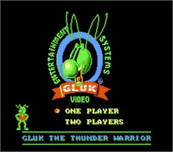 Игри касета Gluk The Thunder Warrior за конзоли NES