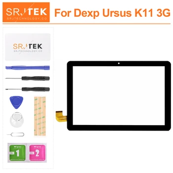 За Dexp Ursus K11 3G Дисплей Tablet PC Външен Капацитивен Сензорен Екран Дигитайзер В Събирането на Подмяна на Външната Стъклен тъчпад